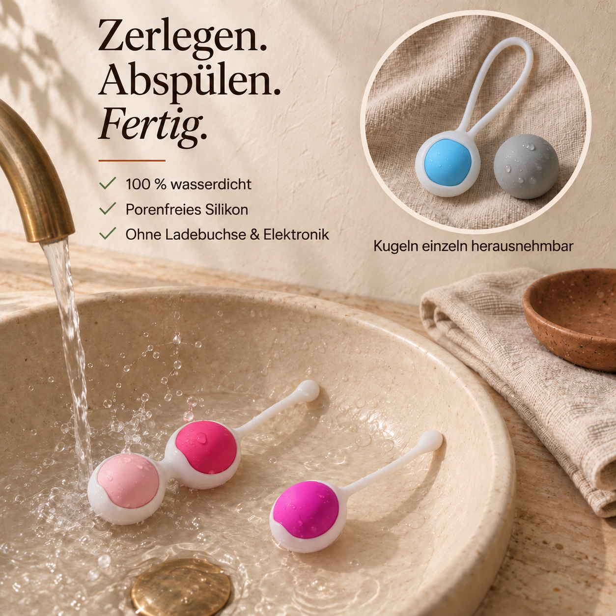 Lentara™ PELVIA Liebeskugeln-Set