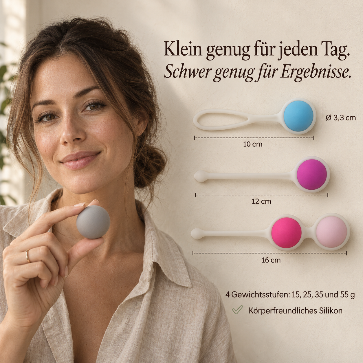 Lentara™ PELVIA Liebeskugeln-Set